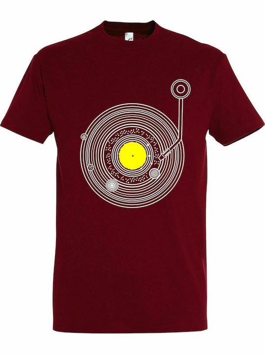 Tshirt Unisex "Space Vinyl Music", Chili