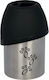 Trixie Automatic Stainless Steel Bottle Food & Water Slow Feeder for Dog 300ml in Silver Color