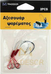 Fishing Hooks Set 2pcs No10