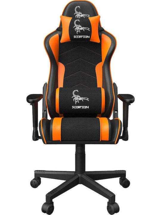 Gembird Scorpion Fabric Gaming Chair with Adjus...