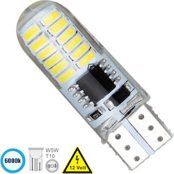 GloboStar Lampen Auto T10 LED 6000K Kaltes Weiß...
