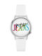 Guess Ceas Barbati 42mm Baterie cu Culoare Roșie Cauciuc Cureaua
