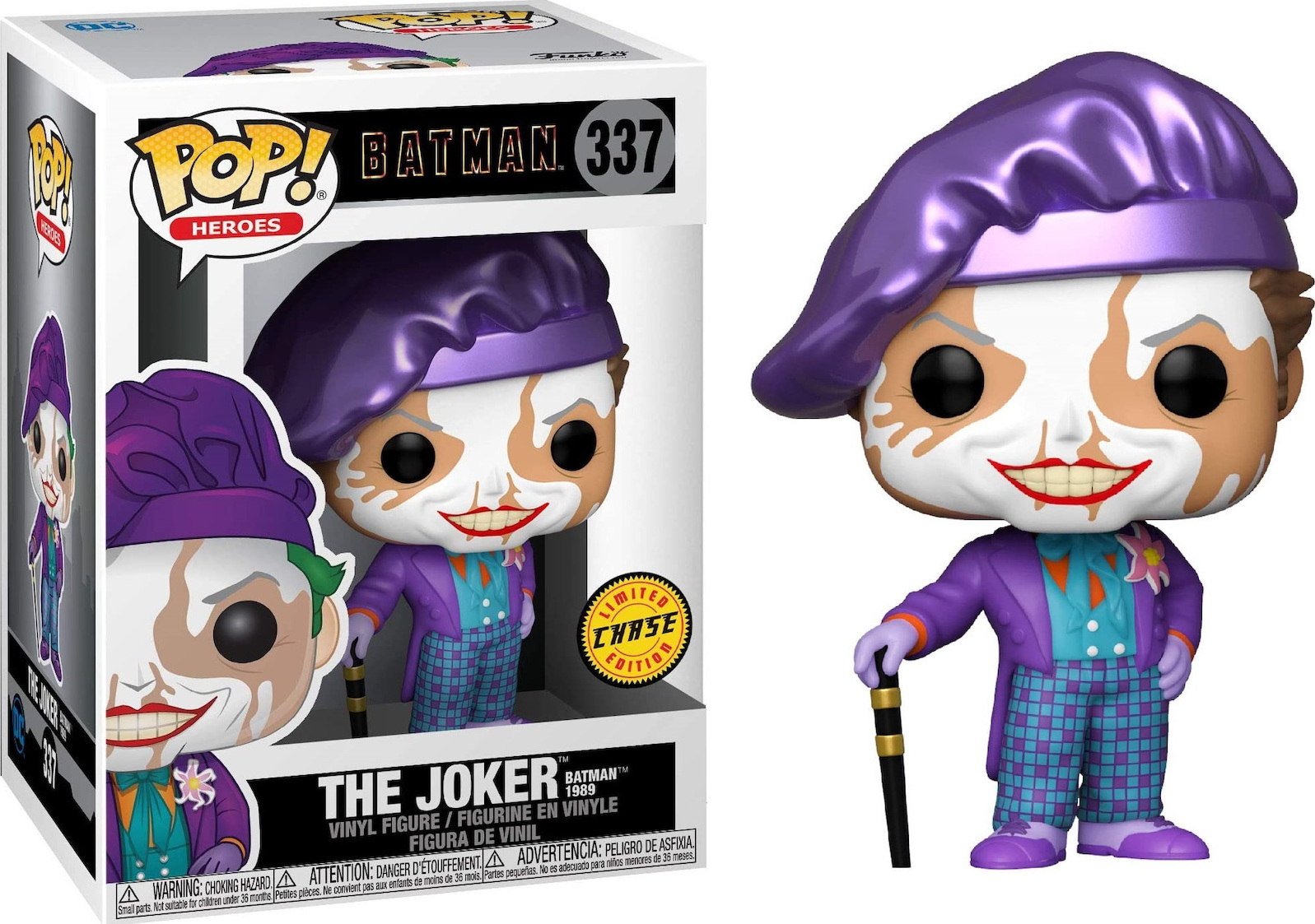 Funko Pop! Heroes: DC Comics Batman 1989 - The Joker with Hat 337 (Chase  Limited Edition) | Skroutz.gr
