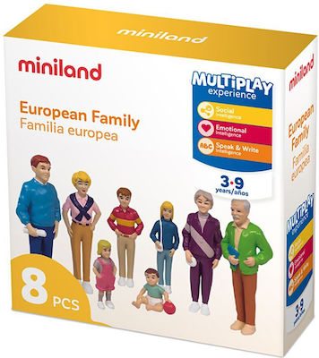 Miniland European Family 8pcs