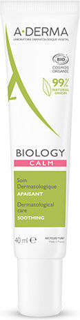 A-Derma Biology Calm 24-часов Хидратиращ Крем За Лице Против Зачервяване С Алое Вера 40ml