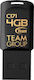 TeamGroup C171 4GB USB 2.0 Stick Schwarz