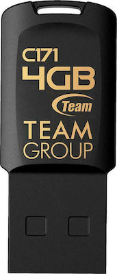 TeamGroup C171 4GB USB 2.0 Stick Negru