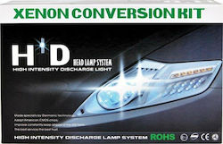 Autoline Xenon Σετ Φωτισμού Αυτοκινήτου HID Kit Xenon H1 12V 6000K Ψυχρό Λευκό