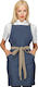 Isacco Apron Full Body Blue