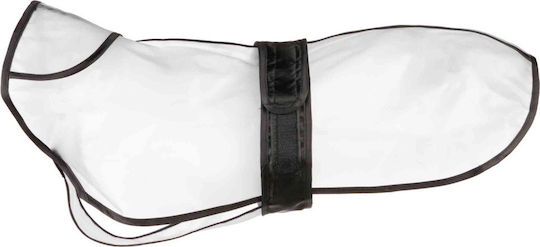 Trixie Tarbes Hundemantel Wasserdicht Transparent mit Rückenlänge 46 cm. 3004
