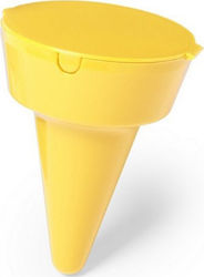 InnovaGoods Beach Ashtray Yellow