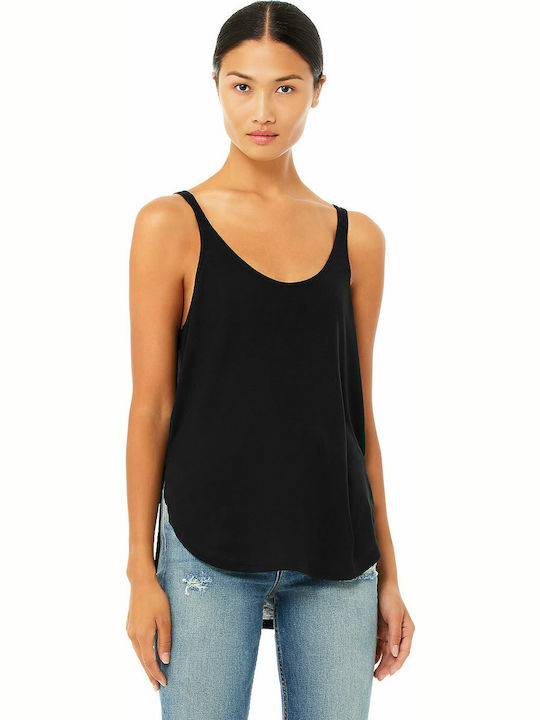 Bella Canvas 8802 Women's Summer Blouse Sleeveless Black