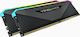 Corsair Vengeance RGB RT DDR4 32GB RAM with 2x16GB Modules and Speed 3200 for Desktop