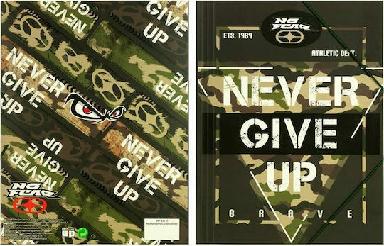 Back Me Up Папка с Маркуч за Хартия A4 Зеленς No Fear