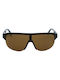 Italia Independent Men's Sunglasses with Brown Acetate Frame and Brown Lenses 0911-DHA-044