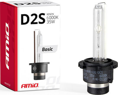 AMiO Lampen Auto D2S Xenon 6000K Kaltes Weiß 85V 35W 1Stück