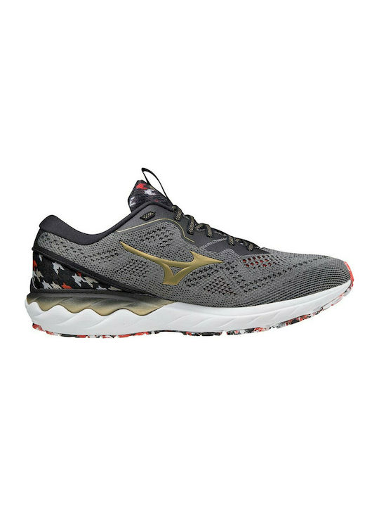 Mizuno Wave Skyrise 2 Ανδρικά Running Γκρι