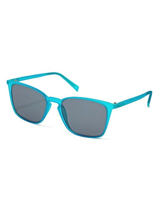 Italia Independent Sunglasses with Blue Plastic Frame and Gray Lens 0037.027.000