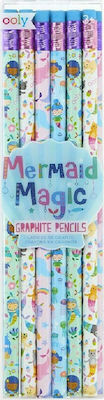 Ooly Mermaid Magic Μολύβι HB με Γόμα 12τμχ