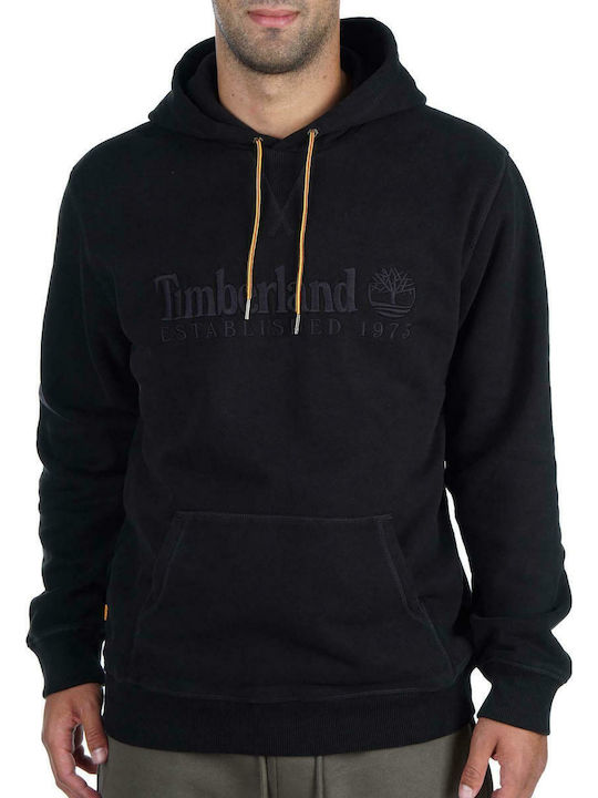 Timberland 1973 Φούτερ με Κουκούλα Μαύρο
