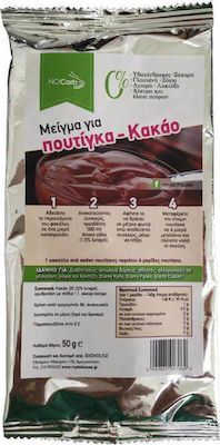 NoCarb Amestec pentru budincă Fără zahăr cu Aromă de Cacao Fără gluten 50gr