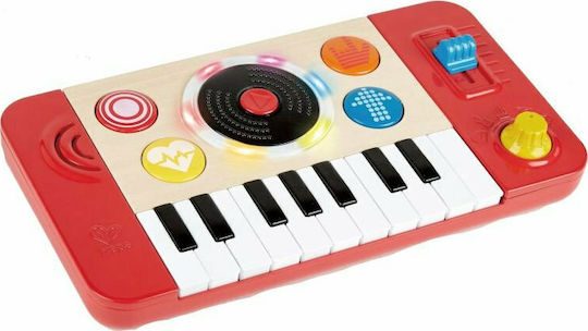 Hape Set de Instrumente Muzicale DJ & Consolă Muzicală cu Clape pentru 1+ Ani