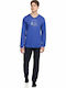 Vamp Men's Winter Cotton Pajamas Set Blue