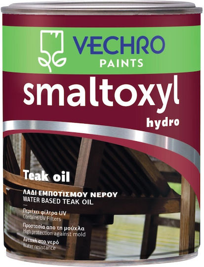 Vechro Smaltoxyl Hydro Teak Oil Wasser Farblos Helles Satin 2.5Es