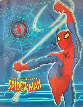 Gim Ντοσιέ με 2 Κρίκους για Χαρτί Β5 Πολύχρωμο Spiderman