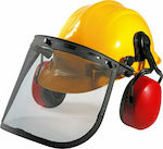 Texas Construction Site Helmet with Earplugs Yellow 40-11700