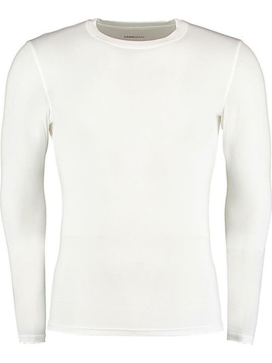 Kustom Kit Gamegear KK979 Men's Long Sleeve Promotional Blouse White