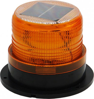 Solarbetriebene wiederaufladbare magnetische Leuchte 12V LED 12V - Orange