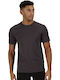 Regatta Torino TRS187 Ανδρικό Διαφημιστικό T-shirt Κοντομάνικο Seal Grey