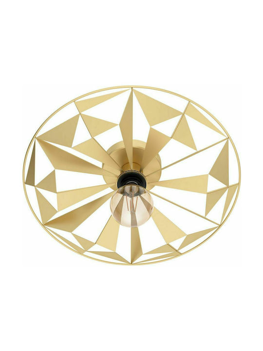 Eglo Castanuelo Modern Metallic Ceiling Mount Light with Socket E27 in Gold color 42.5pcs