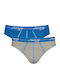 Start Mini Men's Slips Blue / Grey 2Pack