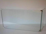 Γωνιακή Κάλυψη Τζακιού Πυρίμαχο Τζάμι 205 - Μέταλλο Βάιλας
