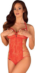 Obsessive Rediosa Sexy Bodysuit Red 160172