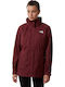 The North Face Evolve II Triclimate Дамско Яке Туризъм Водоустойчиво и Ветроустойчиво Regal Red