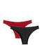 Fimelle Women's Brazil 2Pack Red/Black