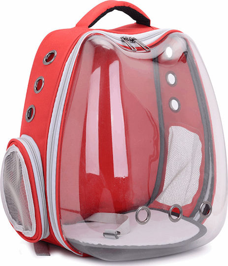 Glee Rucksack für Hunde / Katzen Rot L33xB16xH39cm. G89055