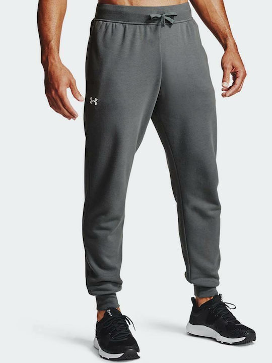 Under Armour Rival Men's Sweatpants with Rubber Gray