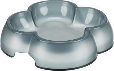 Trixie Napf Plastic Cat Bowl for Food & Water Gray 250ml 12cm