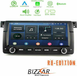 Bizzar Sistem Audio Auto pentru BMW E46 / Serie 3 (E46) / Magazin online Audi R8 1998-2005 (Bluetooth/USB/WiFi/GPS/Partitură) cu Ecran Tactil 8.8"