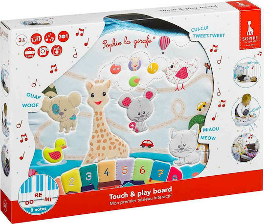 Sophie La Girafe Anhänger Spielzeug für Auto mit Musik Touch & Play Board für 3++ Monate S230833