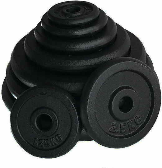 TRD Fitness Scheibenset Metall 1 x 15kg Ø29mm