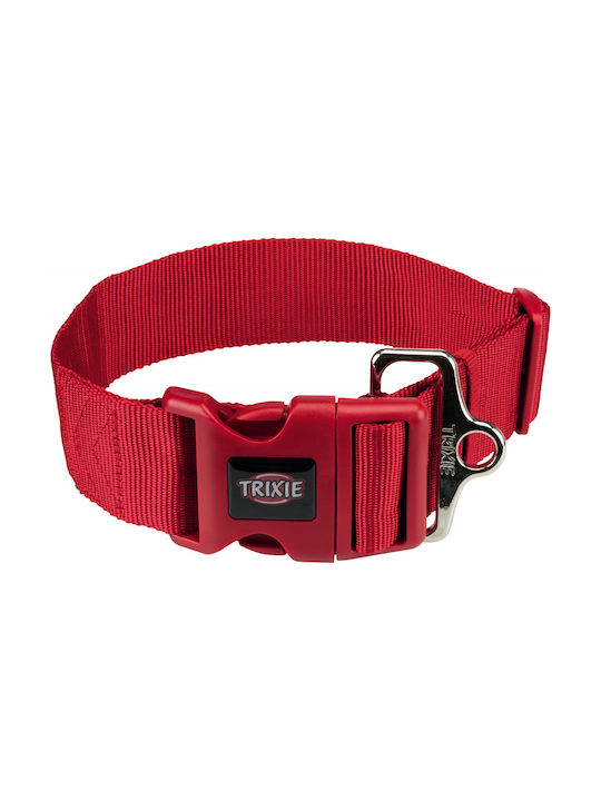 Trixie Premium Hundehalsband in Rot Farbe Halsband L/2XL 55-80cm/50mm Groß / XXLarge 50mm x 55 - 80cm