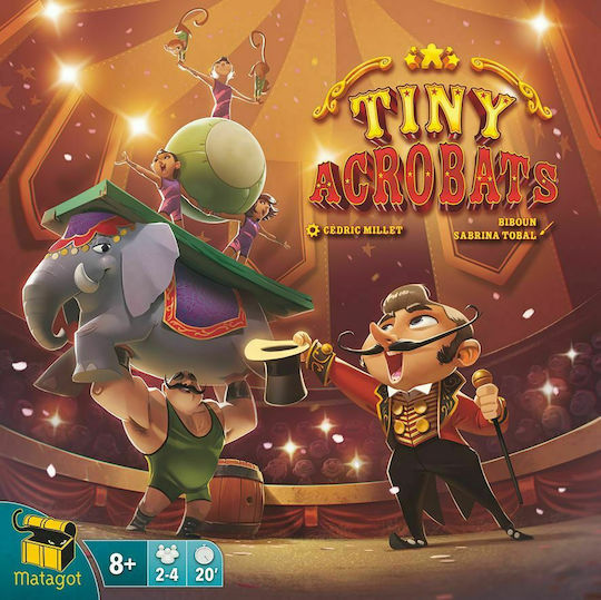 Board Game Tiny Acrobats for 2-4 Players 8+ Years Old (EN) Matagot