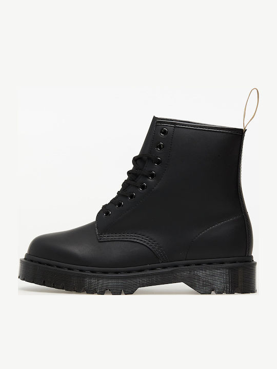 Bex Mono Black Combat Boots