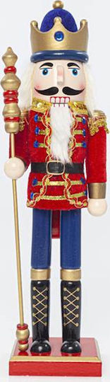 Eurolamp Nutcracker de Crăciun Lemn Înălțime 38cm.