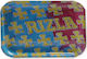 Rizla Rolling Tray Metal Multicolor Πολύχρωμο